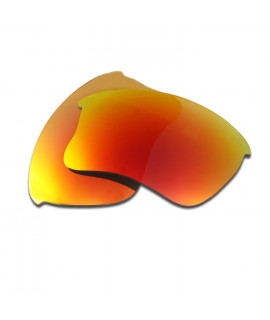 HKUCO Red Polarized Replacement Lenses for Oakley Flak Jacket XLJ Sunglasses